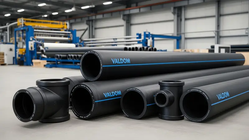 HDPE cevi i fiting Valdom